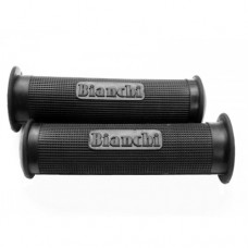 Bianchi grey-black rubber handle grip