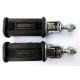 Ducati bicilindrici 750-900 cc - Pedane posteriori complete. Bullone diam.11