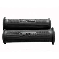 Garelli grey-black-red rubber handle grip
