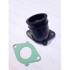 Honda XL 125 collettore aspirazione con guarnizione - imbocco carb. diam.25 mm  