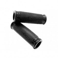 ISO Scooter grey-black open rubber handle grip