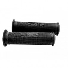 Moto Beta black rubber handle grip