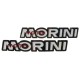 Moto Morini 125-250-350-500 cc Fregi serbatoio (bianco e rosso)