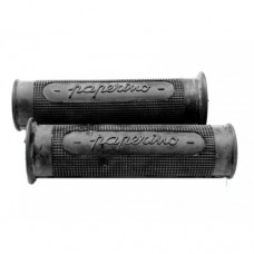 Paperino black rubber handle grip